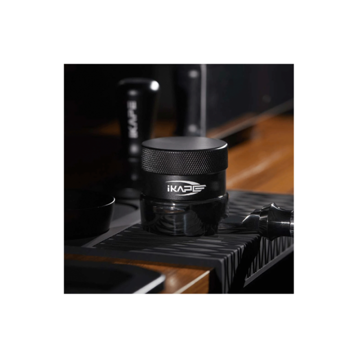 IKAPE Coffee Gravity Leveling Tool V1 Titanium 53,3 mm Sort