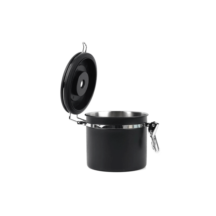 IKAPE Kaffebeholder Sort 600g