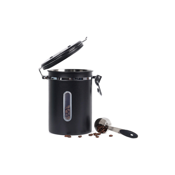 IKAPE Kaffebeholder Sort 900g