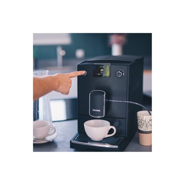Nivona NICR 690 Mat Sort Espressomaskine Inkl. Rigtig Kaffe Mixpakke 3kg Hele kaffebønner
