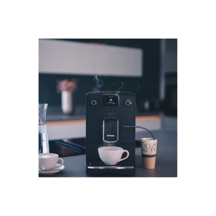 Nivona NICR 690 Mat Sort Espressomaskine Inkl. Rigtig Kaffe Mixpakke 3kg Hele kaffebønner