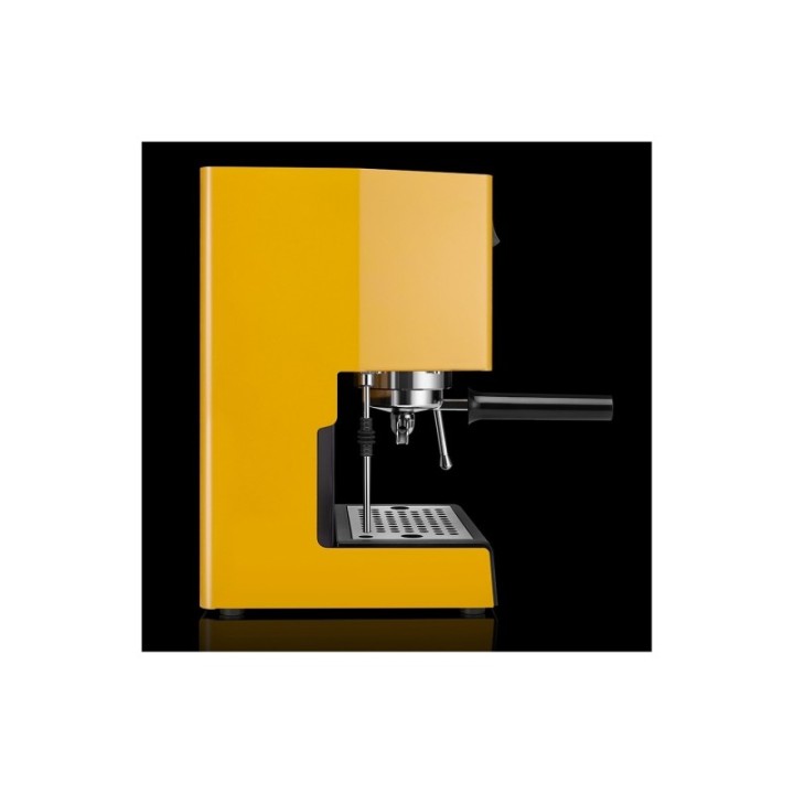 Gaggia Classic E24 Sunshine Yellow Espressomaskine Inkl. Eureka Mignon Zero 55s Mat Sort Espressokværn