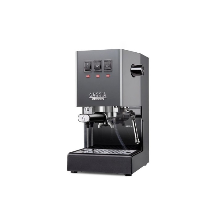 Gaggia Classic E24 Grå Espressomaskine Inkl. Eureka Mignon Zero 55s Mat Sort Espressokværn