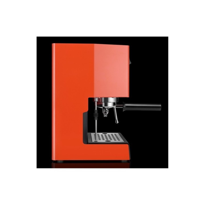 Gaggia Classic E24 Lobster Red Espressomaskine Inkl. Eureka Mignon Zero 55s Mat Sort Espressokværn