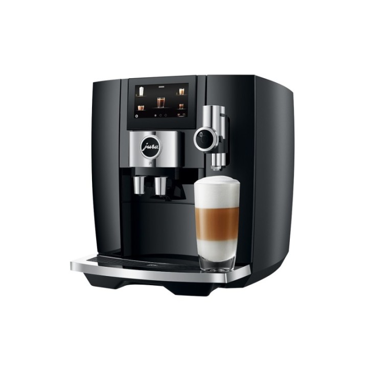 Jura J8 (EA) Piano Black Espressomaskine Inkl. Startpakke, Plejepakke, Filtre, Mælkebeholder & 1kg Dolce Crema