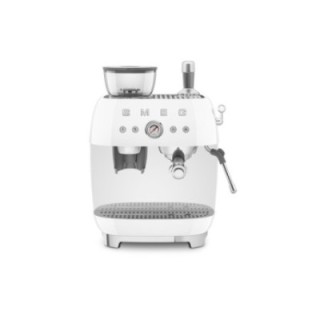 Smeg EGF03WHEU Manual espresso machine Incl. grinder White