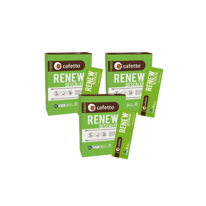 Cafetto Renew Organisk Afkalkningspulver 18x25g