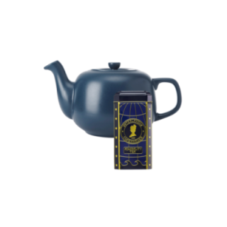 La Cafetière 1,2 L Tebrygger Navy Inkl. Østerlandsk Thehus Admirality Te Pyramidetebreve 75 stk