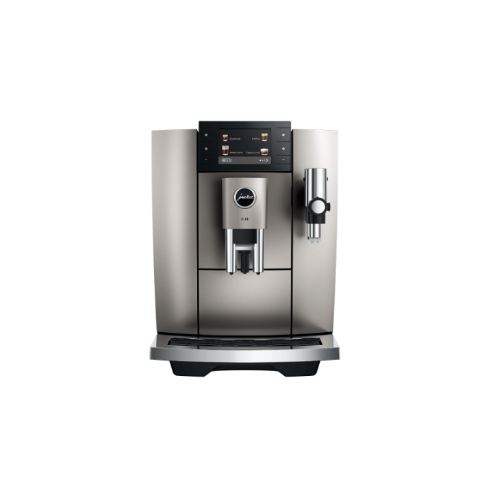 Jura E8 (ED) Midnight Silver Espressomaskine Inkl. Startpakke (DK sprog)